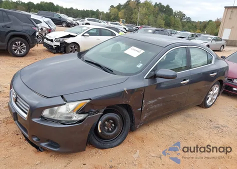 2012 Nissan Maxima 3.5 S z USA, uszkodzony, nr VIN 1N4AA5APXCC848860